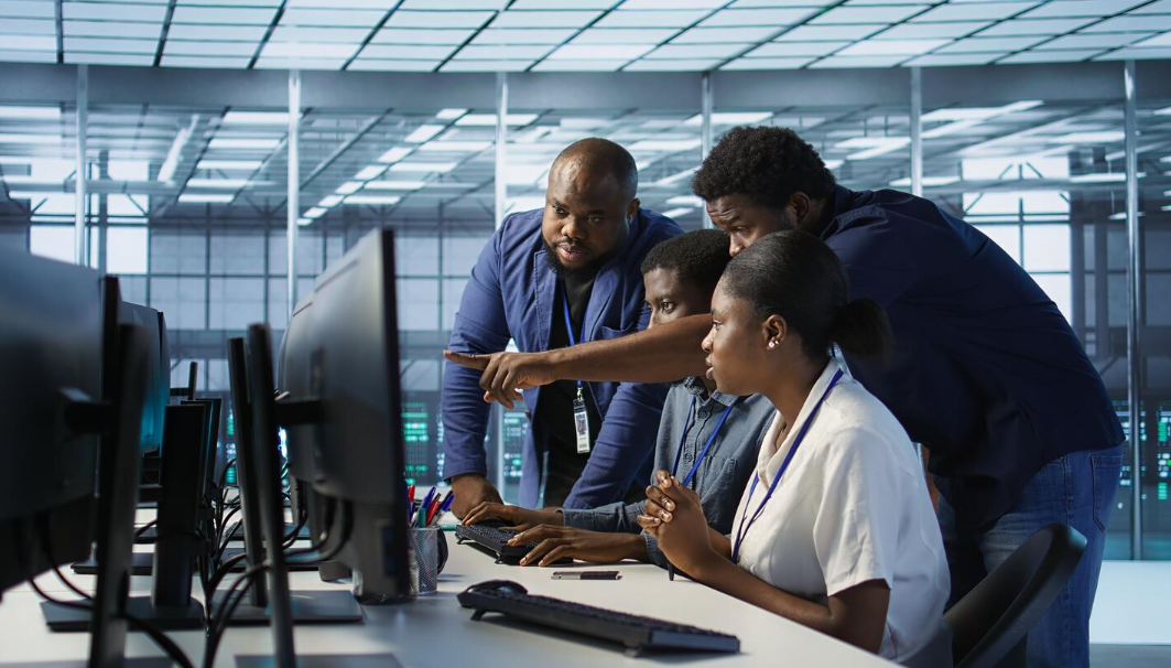BCloud team reviewing client systems